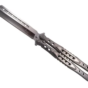 Couteau papillon Third 12cm chromé